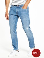 Thumbnail for your product : Jack and Jones Tim Original Slim Fit Ripped Jean