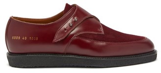 dark red loafers womens