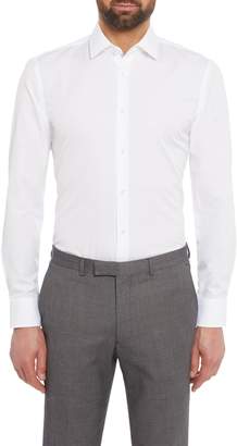 HUGO BOSS Men's Gelson Regular Fit Contrast Trim Shirt