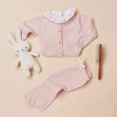 Thumbnail for your product : Marie Chantal Baby Girl Cashmere Bow Baby Cardigan