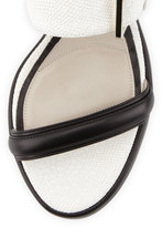 Thumbnail for your product : Jason Wu Bicolor Buckled Double-Band Sandal