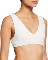 Thumbnail for your product : Marysia Swim French Gramercy V-Neck Textured Swim Top
