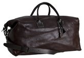 Thumbnail for your product : John Varvatos dark brown leather 'Stretch' large duffel bag