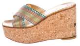 Thumbnail for your product : Christian Louboutin Cork Slide Sandals