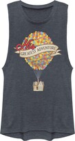 Thumbnail for your product : Disney Junior's Up Valentine's Day His Greatest Adventure Festival Muscle Tee - Denim Blue Heather - 2X Large