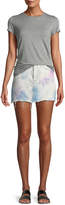 Thumbnail for your product : Hudson Vivid Bleached Viper Denim Mini Skirt