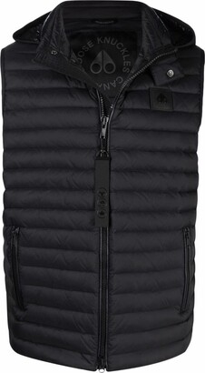 Zoulee Mens or Womens Stylish Padded Body Warmer Vest Hooded Loose Down Vest Removable 
