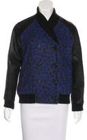 Thumbnail for your product : Sea Wool-Blend Bomber Jacket