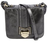 Thumbnail for your product : Treesje charcoal leather 'Coast' small shoulder bag