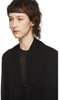 Thumbnail for your product : Rick Owens Black Wrap Cardigan