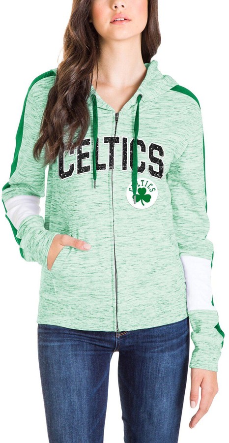 boston celtics zip hoodie