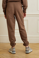 Thumbnail for your product : Tory Sport Cotton-jersey Track Pants - Brown