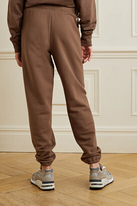 Tory Sport Cotton-jersey Track Pants - Brown