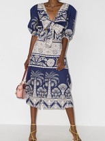 Thumbnail for your product : Johanna Ortiz Any Route Goes printed midi dress