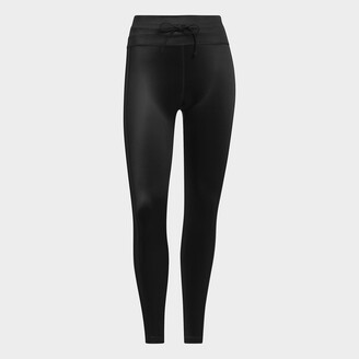 Women's Clothing - IVY PARK Faux Latex Straight-Leg Pants - Black