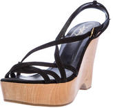 Thumbnail for your product : Saint Laurent Suede Wedges