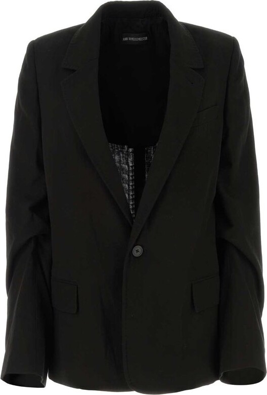 Ann Demeulemeester Single-Breasted Blazer