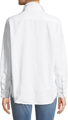 Frank And Eileen Eileen Long-Sleeve Button-Front Cotton Shirt