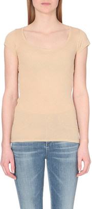 American Vintage Massachusetts Cotton-Jersey T-Shirt - for Women