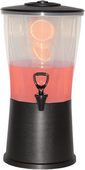 Service Ideas Round Plastic 384 Oz. Beverage Dispenser