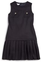 Thumbnail for your product : Gucci Girl's Pleated Wool Dress