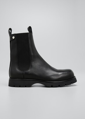 Hjemland effektivitet Hotellet Jil Sander Men's Smooth Leather Chelsea Boots - ShopStyle