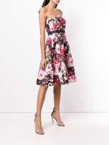 Thumbnail for your product : Liu Jo printed strapless dress
