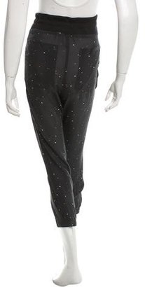 Boy By Band Of Outsiders Printed High-Rise Joggers w/ Tags