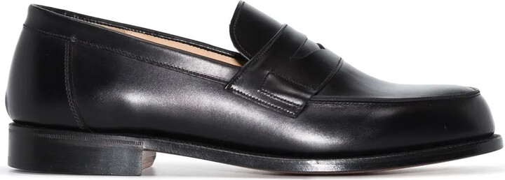 Grenson Epsom leather loafers