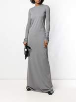 Thumbnail for your product : Rick Owens long sleeve jersey gown