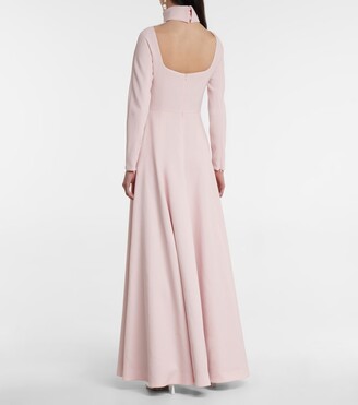 Emilia Wickstead Exclusive to Mytheresa – Sharlene high-neck cloque gown