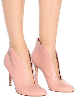 Gianvito Rossi Vamp 85 leather ankle boots