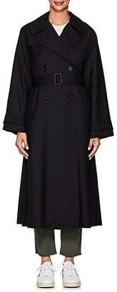 Nili Lotan Women's Matland Wool Twill Trench Coat - Black