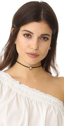 Jacquie Aiche Moonstone Braided Choker Necklace