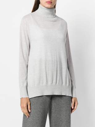 Fabiana Filippi turtle-neck fitted sweater