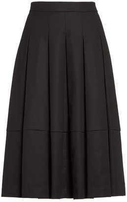 Co Women's Gabardine Pleated Skirt