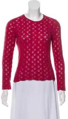 Loro Piana Cashmere Lightweight Sweater Magenta Cashmere Lightweight Sweater