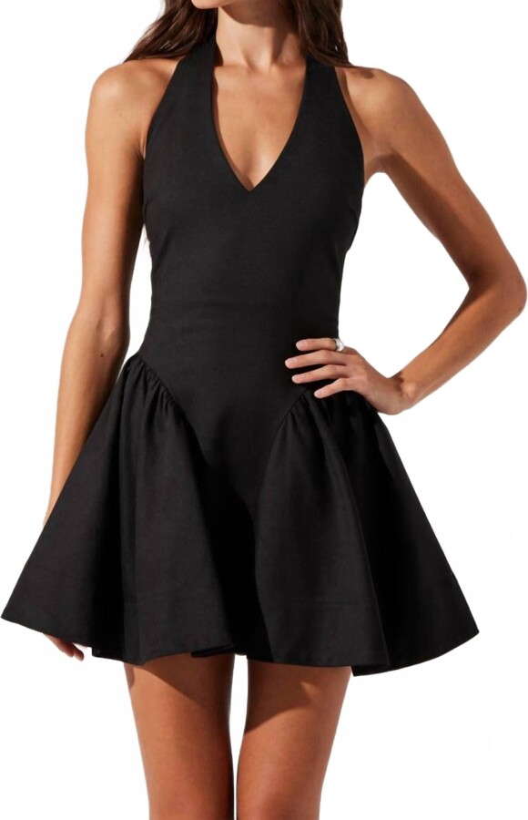 Astr Meana Dress In Black