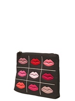Thumbnail for your product : Lulu Guinness Embroidered Lips Coin Purse