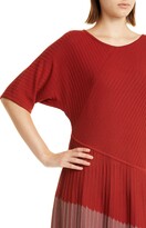 Thumbnail for your product : Misook Asymmetric Dropped Waist Sweater Dress