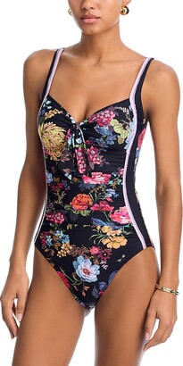 ウェア som Johnny Was Sognatore Nero Long-Sleeve Rashguard Surf Shirt