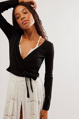 ballet wrap top