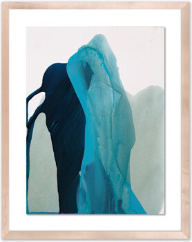 Four Hands Art Studio Blue Abyss V by Kim Whiteside - Picture Frame Painting Print