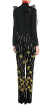 Thumbnail for your product : Giambattista Valli Embroidered Silk Jumpsuit
