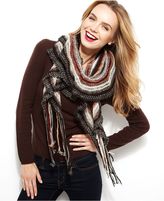 Thumbnail for your product : Cejon Striped Lurex® Ruffle Scarf