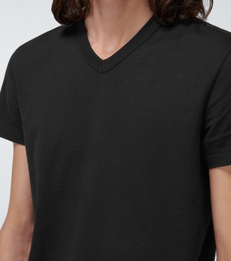 Tom Ford Marl jersey V-neck T-shirt