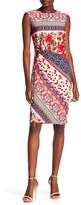 Thumbnail for your product : Chetta B Extended Cap Side Print Dress