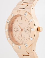 Thumbnail for your product : GUESS Glisten Rose Gold Watch