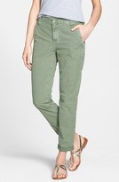 Thumbnail for your product : Big Star 'Avery' Boyfriend Crop Chino Pants (Petite)