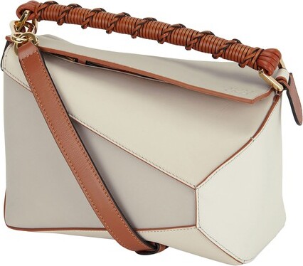 Loewe Small Puzzle Edge Leather Shoulder Bag